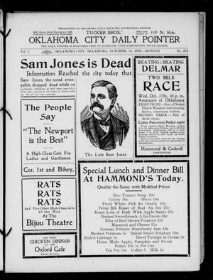 Oklahoma City Daily Pointer (Oklahoma City, Okla.), Vol. 1, No. 204, Ed. 1 Monday, October 15, 1906
