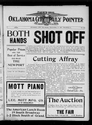 Primary view of object titled 'Oklahoma City Daily Pointer (Oklahoma City, Okla.), Vol. 1, No. 266, Ed. 1 Wednesday, December 26, 1906'.