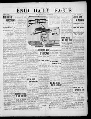 Primary view of object titled 'Enid Daily Eagle. (Enid, Okla.), Vol. 8, No. 282, Ed. 1 Friday, September 3, 1909'.