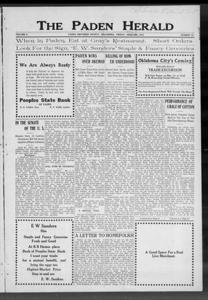 The Paden Herald (Paden, Okla.), Vol. 5, No. 32, Ed. 1 Friday, May 5, 1916