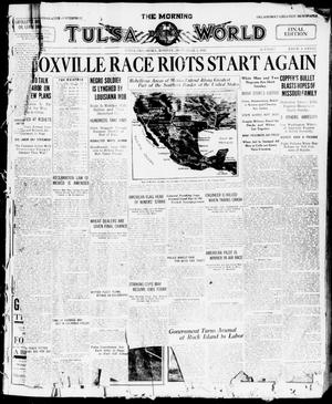 The Morning Tulsa Daily World (Tulsa, Okla.), Vol. 13, No. 339, Ed. 1 Monday, September 1, 1919