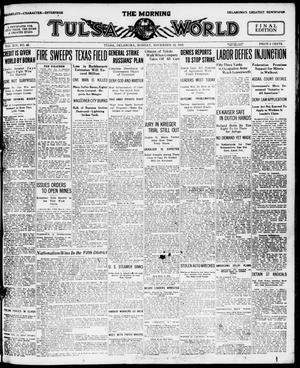 The Morning Tulsa Daily World (Tulsa, Okla.), Vol. 14, No. 43, Ed. 1 Monday, November 10, 1919
