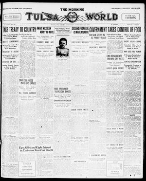 The Morning Tulsa Daily World (Tulsa, Okla.), Vol. 14, No. 55, Ed. 1 Saturday, November 22, 1919