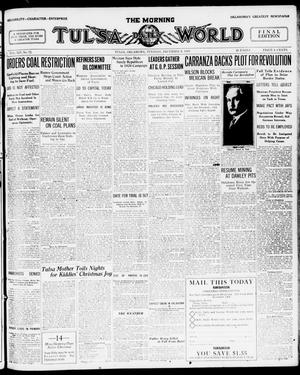 The Morning Tulsa Daily World (Tulsa, Okla.), Vol. 14, No. 72, Ed. 1 Tuesday, December 9, 1919