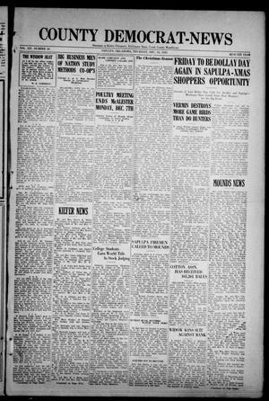 County Democrat-News (Sapulpa, Okla.), Vol. 16, No. 10, Ed. 1 Thursday, December 10, 1925