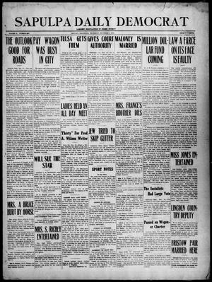 Sapulpa Daily Democrat (Sapulpa, Okla.), Vol. 10, No. 229, Ed. 1 Thursday, December 1, 1910