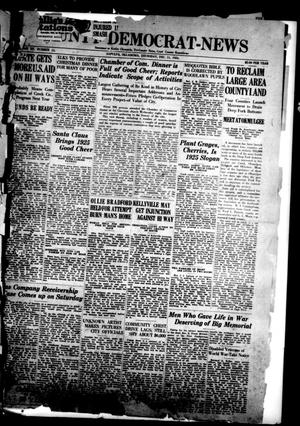 County Democrat-News (Sapulpa, Okla.), Vol. 15, No. 12, Ed. 1 Thursday, December 11, 1924