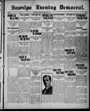 Sapulpa Evening Democrat. (Sapulpa, Okla.), Vol. 2, No. 164, Ed. 1 Tuesday, April 8, 1913