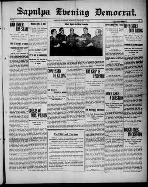 Sapulpa Evening Democrat. (Sapulpa, Okla.), Vol. 2, No. 123, Ed. 1 Wednesday, February 19, 1913