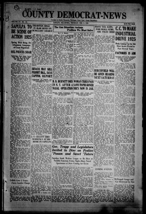 County Democrat-News (Sapulpa, Okla.), Vol. 15, No. 19, Ed. 1 Thursday, February 5, 1925