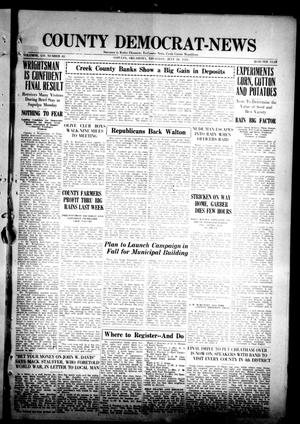 County Democrat-News (Sapulpa, Okla.), Vol. 14, No. 44, Ed. 1 Thursday, July 24, 1924