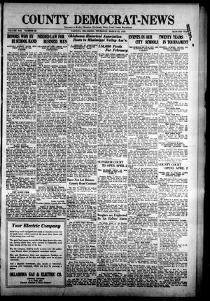 County Democrat-News (Sapulpa, Okla.), Vol. 13, No. 26, Ed. 1 Thursday, March 22, 1923