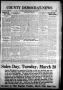Primary view of County Democrat-News (Sapulpa, Okla.), Vol. 13, No. 25, Ed. 1 Thursday, March 15, 1923