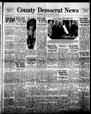 Primary view of County Democrat News (Sapulpa, Okla.), Vol. 19, No. 38, Ed. 1 Thursday, June 27, 1929
