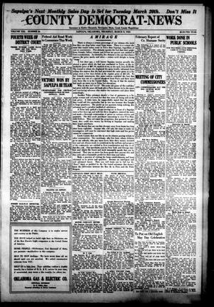 County Democrat-News (Sapulpa, Okla.), Vol. 13, No. 24, Ed. 1 Thursday, March 8, 1923