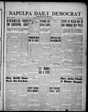 Sapulpa Daily Democrat (Sapulpa, Okla.), Vol. 10, No. 177, Ed. 1 Friday, September 30, 1910