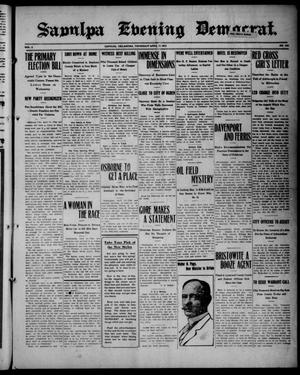 Sapulpa Evening Democrat. (Sapulpa, Okla.), Vol. 2, No. 166, Ed. 1 Thursday, April 10, 1913