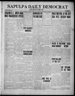 Sapulpa Daily Democrat (Sapulpa, Okla.), Vol. 10, No. 203, Ed. 1 Sunday, October 30, 1910