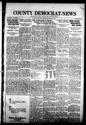 County Democrat-News (Sapulpa, Okla.), Vol. 12, No. 49, Ed. 1 Thursday, August 31, 1922