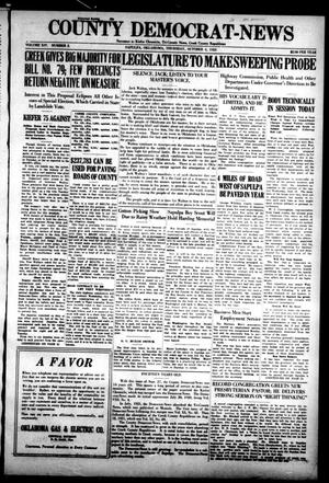 Primary view of object titled 'County Democrat-News (Sapulpa, Okla.), Vol. 14, No. 2, Ed. 1 Thursday, October 4, 1923'.