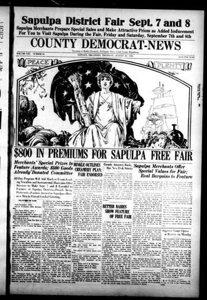 County Democrat-News (Sapulpa, Okla.), Vol. 13, No. 49, Ed. 1 Thursday, August 30, 1923