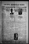 Thumbnail image of item number 1 in: 'County Democrat-News (Sapulpa, Okla.), Vol. 17, No. 3, Ed. 1 Thursday, October 21, 1926'.