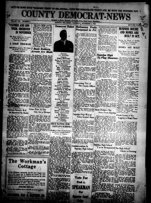 County Democrat-News (Sapulpa, Okla.), Vol. 13, No. 6, Ed. 1 Thursday, November 2, 1922