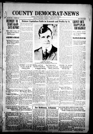 Primary view of object titled 'County Democrat-News (Sapulpa, Okla.), Vol. 14, No. 23, Ed. 1 Thursday, February 28, 1924'.