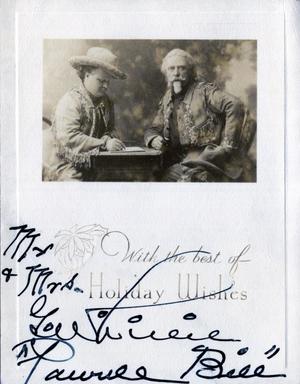 Pawnee Bill and Buffalo Bill Cody