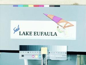 "Sail Lake Eufaula" Billboard