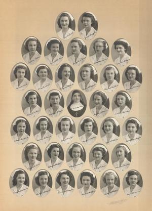 Primary view of object titled 'St. Anthony School of Nursing Class of 1949'.