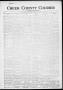 Thumbnail image of item number 1 in: 'Creek County Courier (Sapulpa, Okla.), Vol. 6, No. 36, Ed. 1 Thursday, May 11, 1911'.