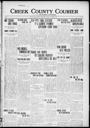 Creek County Courier (Sapulpa, Okla.), Vol. 6, No. 22, Ed. 1 Thursday, February 2, 1911
