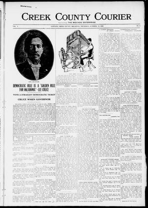 Creek County Courier (Sapulpa, Okla.), Vol. 6, No. 6, Ed. 1 Thursday, October 13, 1910