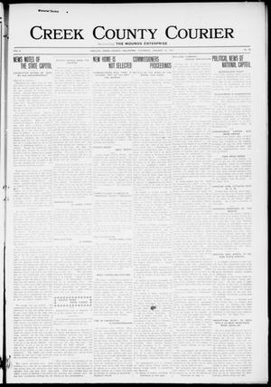 Primary view of object titled 'Creek County Courier (Sapulpa, Okla.), Vol. 6, No. 20, Ed. 1 Thursday, January 19, 1911'.