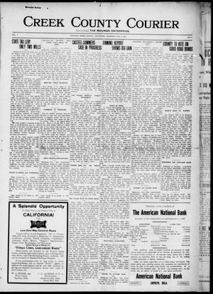 Creek County Courier (Sapulpa, Okla.), Vol. 7, No. 4, Ed. 1 Thursday, October 5, 1911