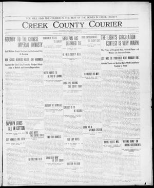 Creek County Courier (Sapulpa, Okla.), Vol. 7, No. 9, Ed. 1 Friday, November 10, 1911