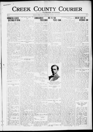 Creek County Courier (Sapulpa, Okla.), Vol. 6, No. 45, Ed. 1 Thursday, July 20, 1911