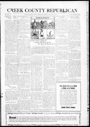 Creek County Republican (Sapulpa, Okla.), Vol. 13, No. 30, Ed. 1 Friday, January 23, 1920