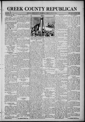 Creek County Republican (Sapulpa, Okla.), Vol. 12, No. 2, Ed. 1 Friday, July 12, 1918