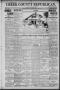 Thumbnail image of item number 1 in: 'Creek County Republican. (Sapulpa, Okla.), Vol. 8, No. 42, Ed. 1 Friday, April 23, 1915'.