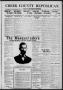 Newspaper: Creek County Republican. (Sapulpa, Okla.), Vol. 5, No. 36, Ed. 1 Frid…