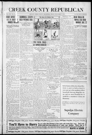 Creek County Republican (Sapulpa, Okla.), Vol. 13, No. 23, Ed. 1 Friday, December 5, 1919