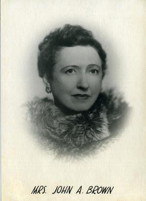Mrs. John A. Brown