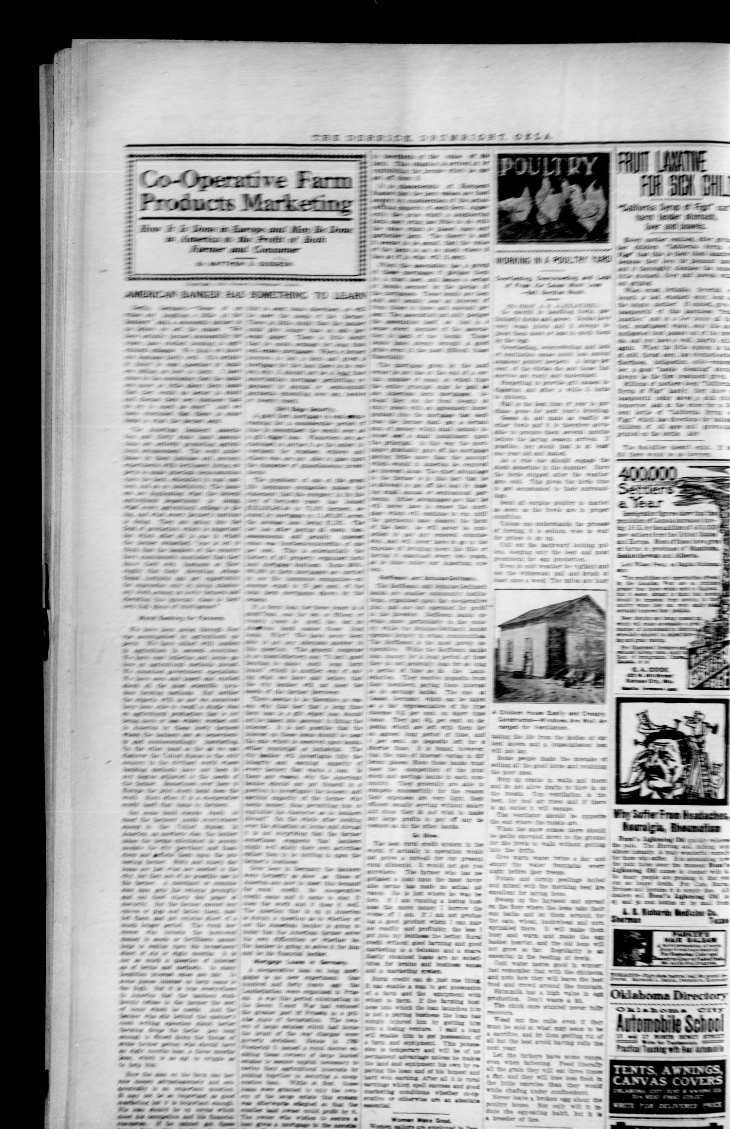 The Drumright Derrick (Drumright, Okla.), Vol. 2, No. 4, Ed. 1 Friday, March 27, 1914
                                                
                                                    [Sequence #]: 2 of 12
                                                
