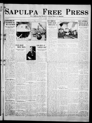 Sapulpa Free Press (Sapulpa, Okla.), Vol. 4, No. 16, Ed. 1 Friday, June 14, 1935