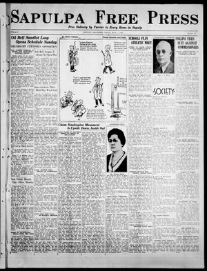Sapulpa Free Press (Sapulpa, Okla.), Vol. 5, No. 10, Ed. 1 Friday, May 1, 1936