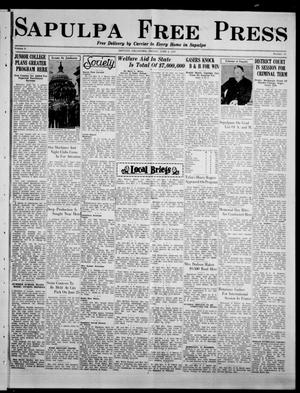 Sapulpa Free Press (Sapulpa, Okla.), Vol. 6, No. 13, Ed. 1 Friday, June 4, 1937
