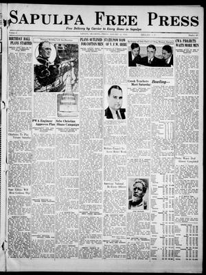 Sapulpa Free Press (Sapulpa, Okla.), Vol. 2, No. 49, Ed. 1 Friday, January 12, 1934