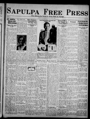Sapulpa Free Press (Sapulpa, Okla.), Vol. 1, No. 23, Ed. 1 Friday, June 3, 1932